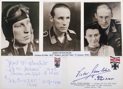 Lot 461 - Military Autographs. An impressive collection of approximately 1100 autographs