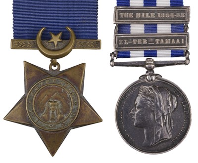 Lot 67 - Pair: Private E. Haleron, 1st Gordon Highlanders