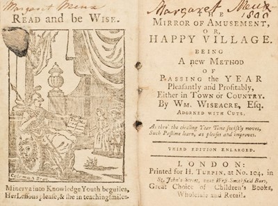 Lot 478 - Turpin (H., printer). The Mirror of Amusement, circa 1780