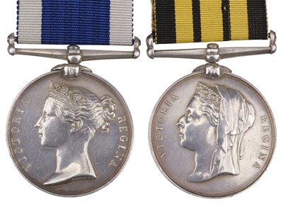 Lot 60 - Pair: Caulker James Mortimer, Royal Navy