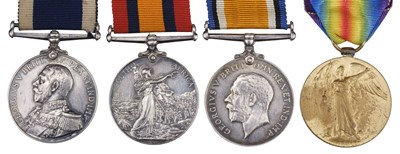 Lot 22 - Four: Stoker P. Williams, Royal Navy