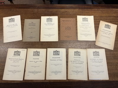 Lot 35 - Palestine and the Middle-East. Palestine Partition Commission Report, 1938