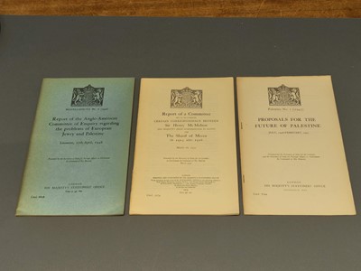 Lot 35 - Palestine and the Middle-East. Palestine Partition Commission Report, 1938