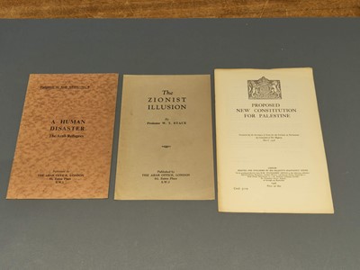 Lot 35 - Palestine and the Middle-East. Palestine Partition Commission Report, 1938