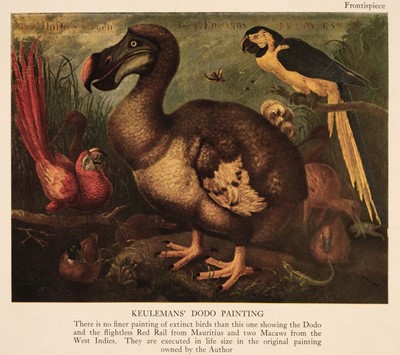 Lot 59 - Hachisuka (Masauji). The Dodo and Kindred Birds, 1st edition, 1953