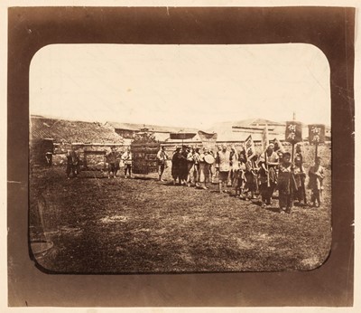 Lot 1 - China. A group of 3 albumen print photographs, c. 1870