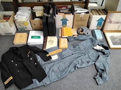Lot 408 - Aviation Ephemera. A varied collection of civil and military aviation ephemera