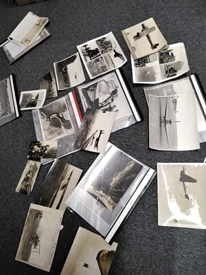 Lot 479 - WWII Aviation Photographs. Black and white press photographs