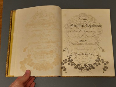 Lot 71 - Andrews (H. C.). The Botanist's Repository, volume 3 (only), 1797