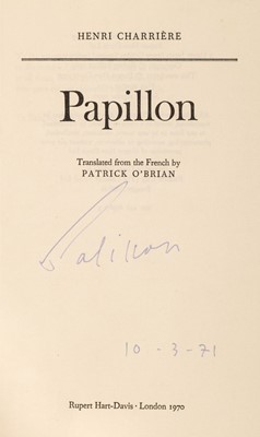 Lot 556 - Charriere (Henri). Papillon, 2nd UK reprint, 1970
