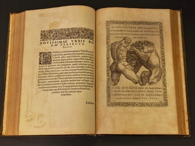 Lot 5 - Boissard (Jean-Jacques, Theodor De Bry). Romanae Urbis topographiae et antiquitatum, 6 parts in 3 vols, 1597-1602
