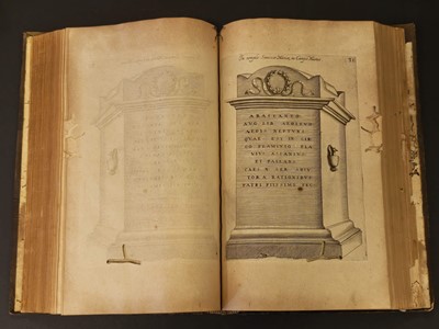 Lot 5 - Boissard (Jean-Jacques, Theodor De Bry). Romanae Urbis topographiae et antiquitatum, 6 parts in 3 vols, 1597-1602