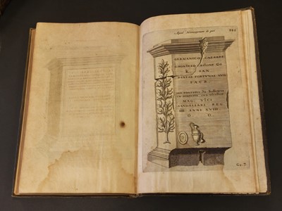 Lot 5 - Boissard (Jean-Jacques, Theodor De Bry). Romanae Urbis topographiae et antiquitatum, 6 parts in 3 vols, 1597-1602