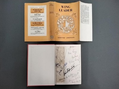 Lot 437 - Johnson (Johnnie). Wing Leader,  a superb copy with 15 Battle of Britain 'Ace' signatures