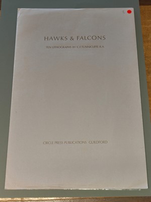 Lot 98 - Tunnicliffe (Charles Frederick) Hawks and Falcons, Circle Press, 1975