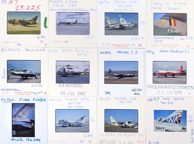 Lot 462 - Military Slides. A private collection of approximately 13,000 35mm colour slides, 1970/80s