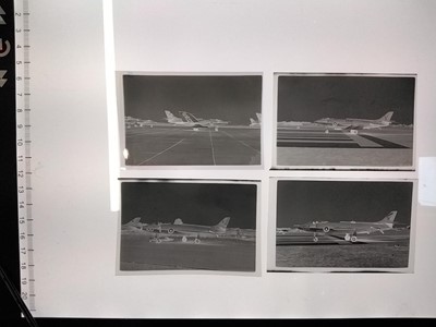 Lot 413 - Aviation Negatives. Civil and Military aircraft negatives circa 1960