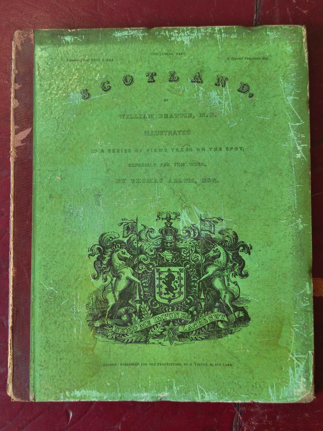 Lot 63 - Scottish Topography. Select Views of the Royal Palaces of Scotland, 1830 and others