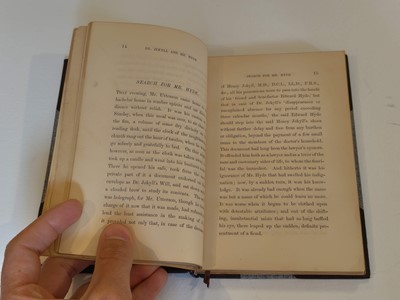 Lot 454 - Stevenson (Robert Louis). Strange Case of Dr Jekyll and Mr Hyde, 1st edition, 1886