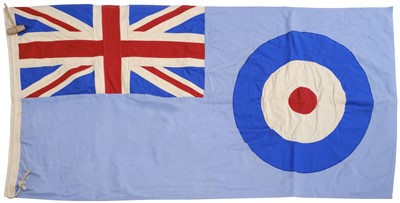 Lot 346 - Ensign. WWII Royal Air Force Station ensign-flag, dated 1941