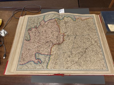 Lot 53 - Cruchley (G. K. publisher). Cruchley's Complete Railway  & Station Map..., circa 1860