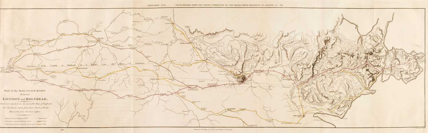 Lot 66 - Wales. Reports from Committees on Holyhead Roads, Harbours &c..., 1822