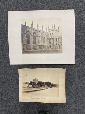 Lot 84 - Early Photography. A collection of 10 early photographs, late 1850s and early 1860s