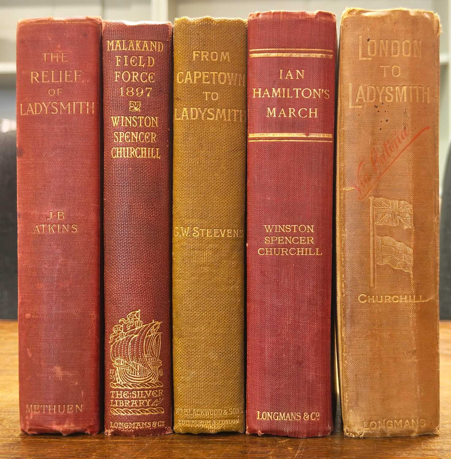 Lot 9 - Churchill (Winston S.) London to Ladysmith via Pretoria, 1st edition
