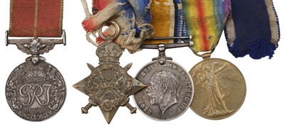 Lot 16 - Four: Engine Room Artificer L.S. Layton, B.E.M., Royal Navy