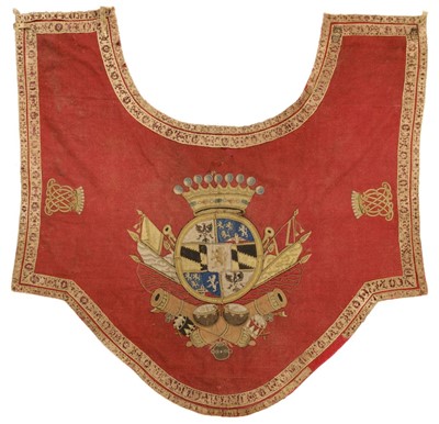 Lot 495 - Equestrian. A large horse blanket made for Horace St Paul, Austria, circa 1759