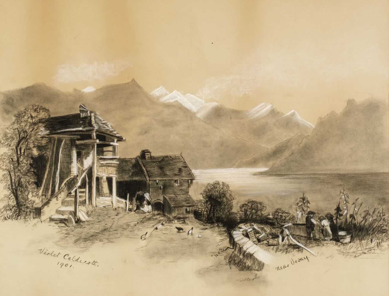 Lot 68 - Caldecott (Randolph, illust.). North Italian Folk by Mrs Comyns Carr, 1878