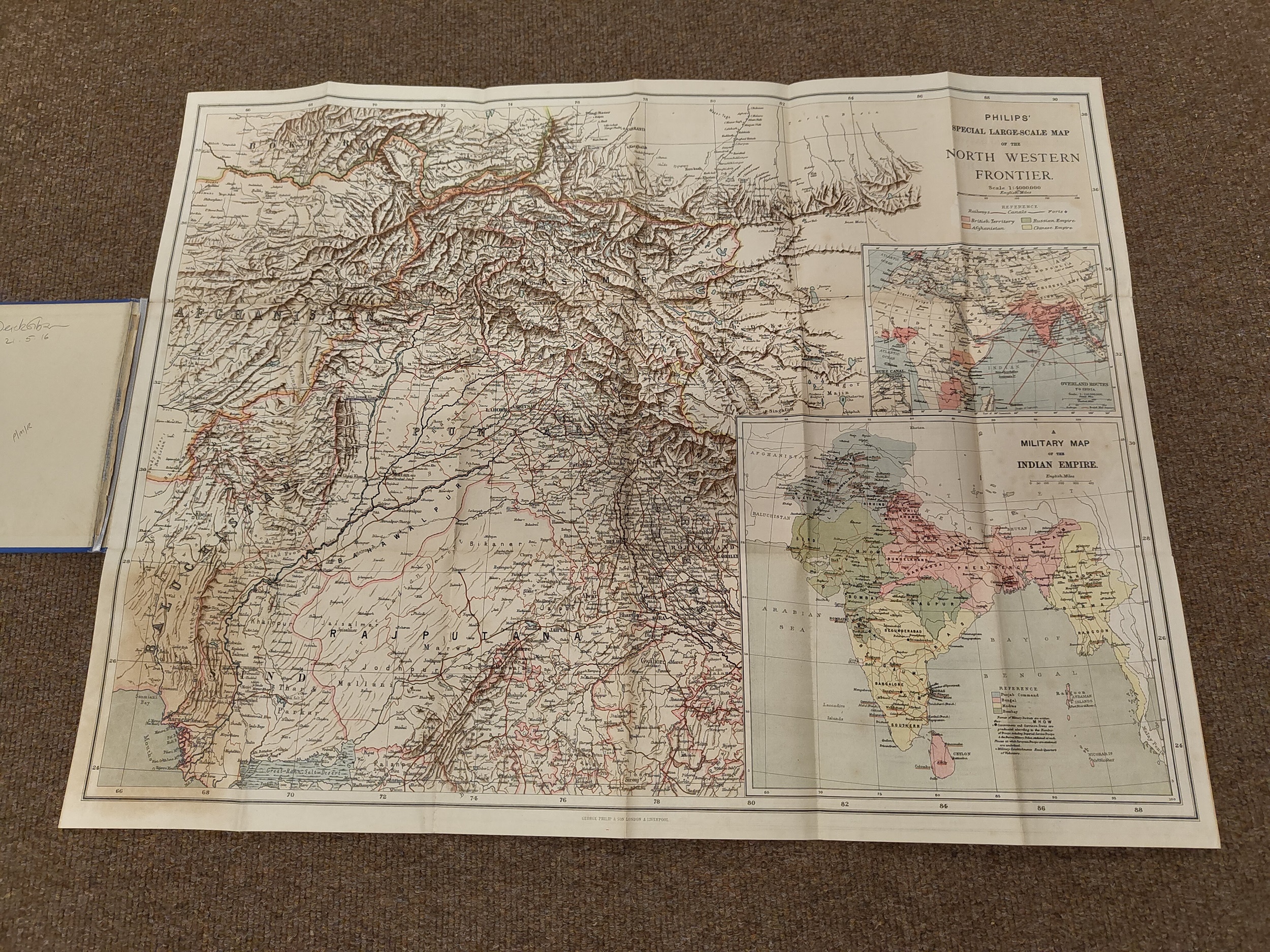 Lot 137 - Folding maps. A collection of 6 folding maps