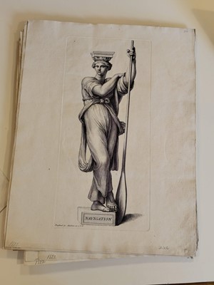 Lot 180 - Classical Engravings. A collection of 43 Classical Images, 17th & 18th century