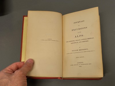 Lot 6 - Brockendon (William). Illustrations of the Passes of the Alps, 1838
