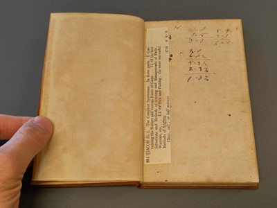 Lot 86 - Jacob, Giles. The Compleat Sportsman. In 3 Parts... , 1st edition