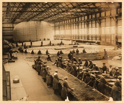Lot 535 - Airships. An archive of material relating to Royal Navy Air Service Cardington and R101 Airship
