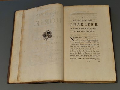 Lot 96 - Snape (Andrew). The Anatomy of an Horse, 1st edition, London