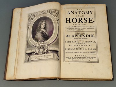 Lot 96 - Snape (Andrew). The Anatomy of an Horse, 1st edition, London