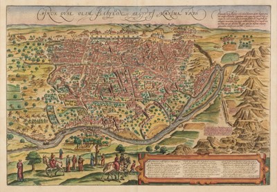 Lot 116 - Cairo. Braun (Georg & Hogenberg Frans), Cairus, quae olim Babylon; Aegypti Maxima Urbs, circa 1572