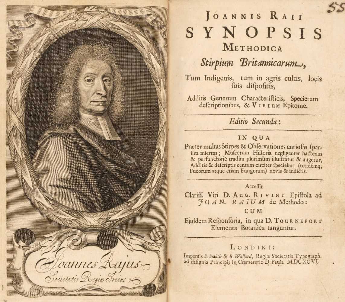Lot 93 - Ray (John). Synopsis Methodica Stirpium Britannicarum…, 2nd edition, London
