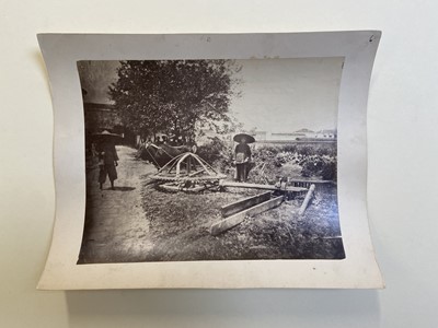 Lot 5 - China. Irrigation of rice field, by William Saunders, c. 1870