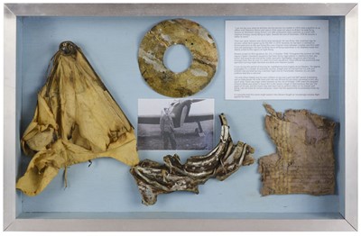 Lot 320 - Dornier 3456. Relics recovered from Dornier 3456 damaged on 31 August 1940