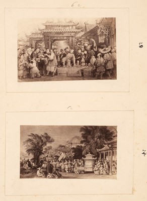 Lot 16 - China. Six albumen print photographs, c. 1870