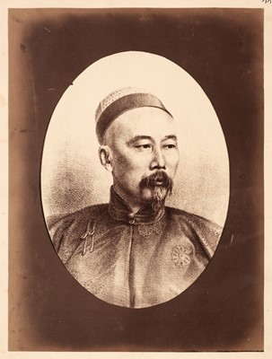 Lot 16 - China. Six albumen print photographs, c. 1870