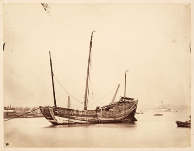 Lot 21 - China. Two albumen print photographs, c. 1870