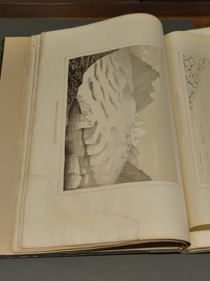 Lot 2 - Agassiz (Louis). Etudes sur les Glaciers, 2 volumes, 1840