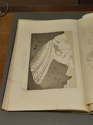 Lot 2 - Agassiz (Louis). Etudes sur les Glaciers, 2 volumes, 1840