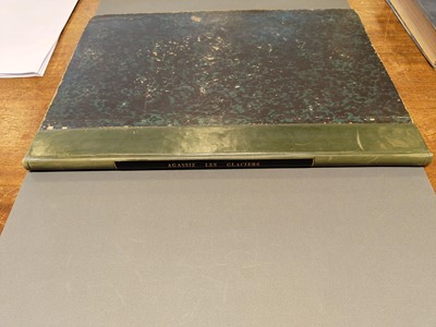 Lot 2 - Agassiz (Louis). Etudes sur les Glaciers, 2 volumes, 1840