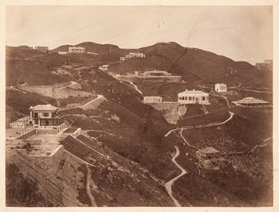 Lot 23 - Hong Kong. Three albumen print photographs, c. 1870