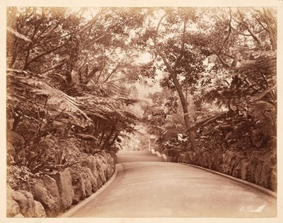 Lot 24 - Hong Kong. Seven albumen print photographs, c. 1870